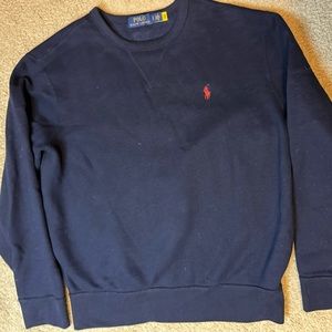 Navy blue Polo sweater